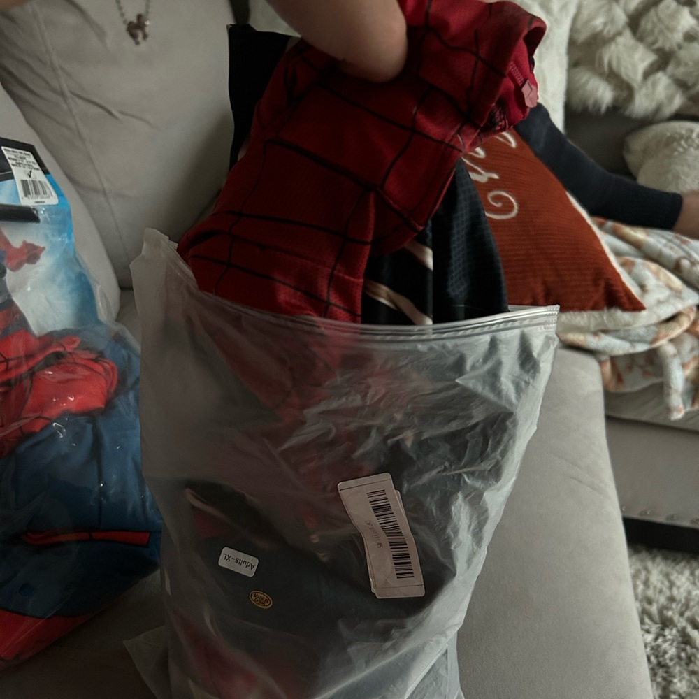Never worn - brand new spider man costume